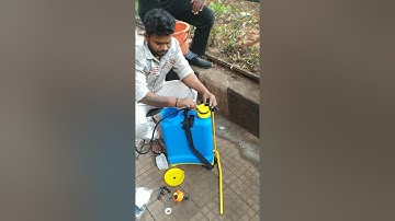 GM 16 GROATH SPRAYER FITTING MANUAL SPRAYER