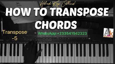 Easy way to use the Transpose Button