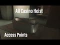 GTA Online: All Casino Heist Access Points and POI ...