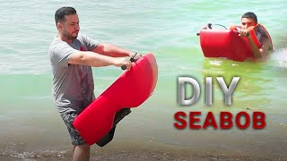 How to make a sea scooter (SEABOB) from white cork