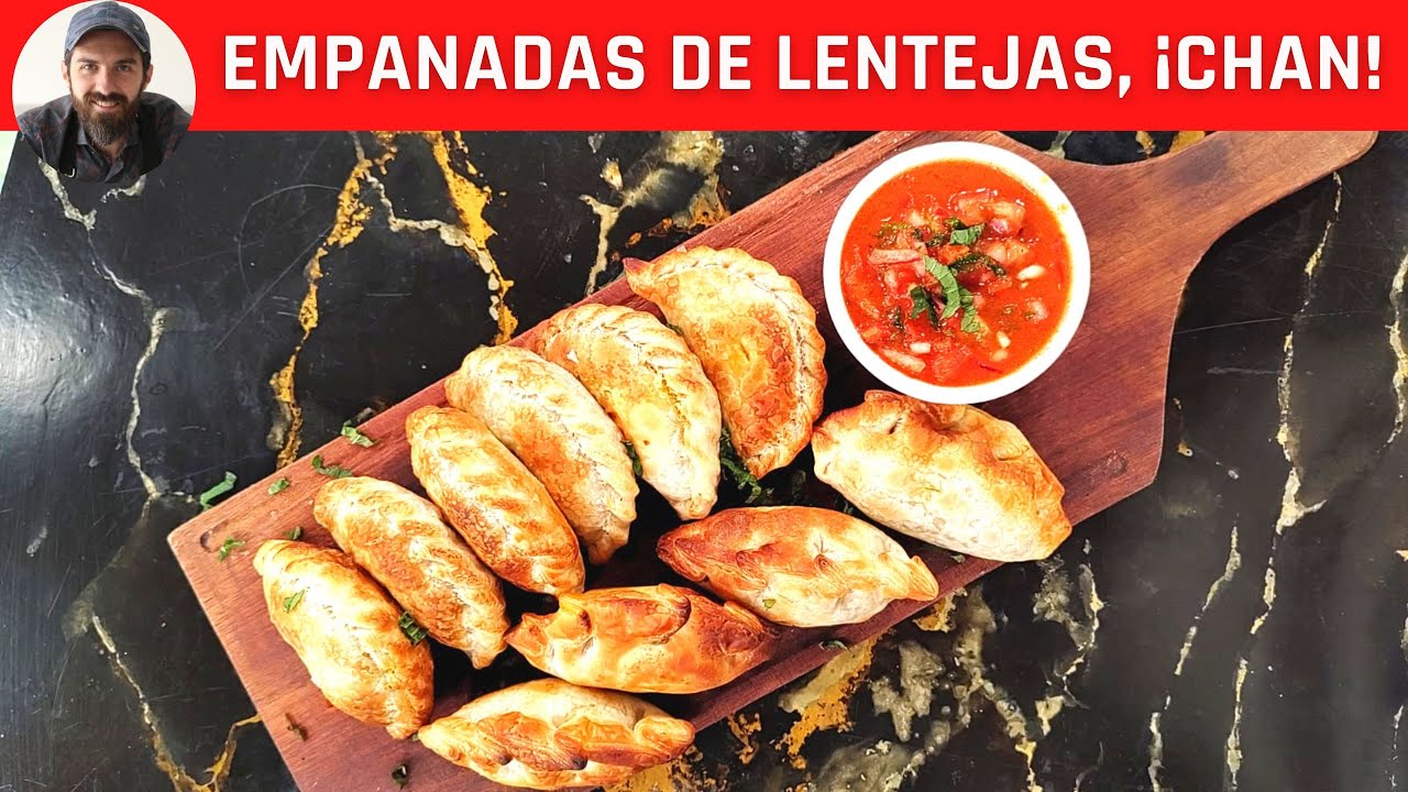EMPANADAS DE LENTEJAS, empanadas veganas y sin gluten 💥 By Pablo Martin Chef😱   Mañanisimas 🤩