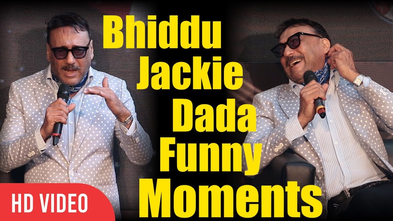 Jackie Shroff Funny Moments Back To Back | Bhiddu | Jaggu Dada Funny -  YouTube