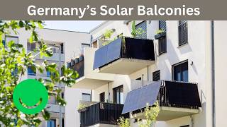 Balkonkraftwerk Germanys Free Solar Program