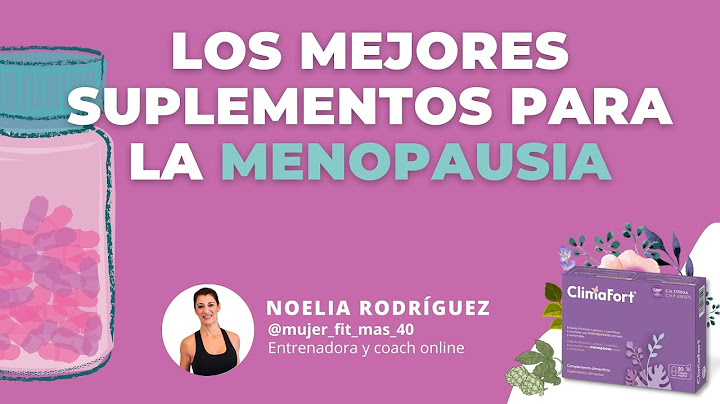 Entrenadora recomienda los mejores SUPLEMENTOS para la MENOPAUSIA ✅ Con Noelia Rodríguez