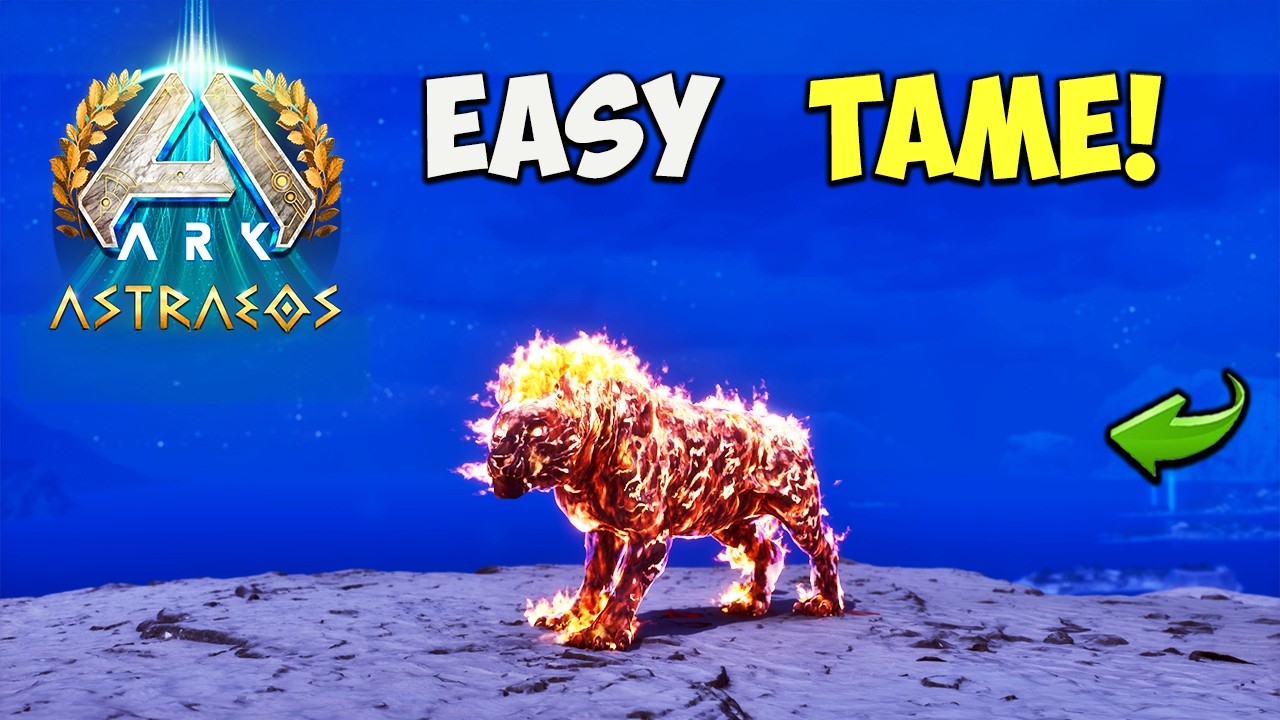 The Best Way to Tame a Pyromane EASY! on Astraeos | ARK Survival ...