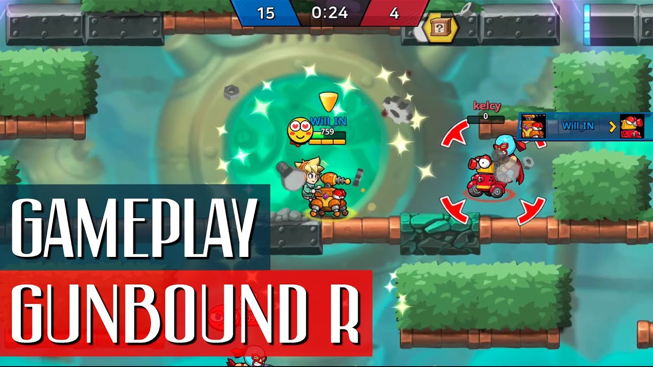 Así es #GunBound R para #Android, #gameplay en español - YouTube