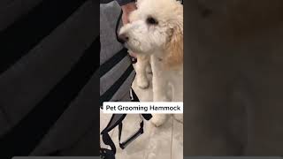 Ownpets Pet Grooming Hammock for Grooming, Hair Nail Trimming Cutting & More