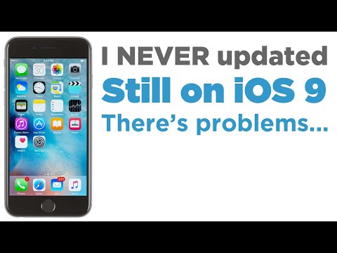 What happens if you never update iOS on iPhone?  Things slowly stop working, one by one.