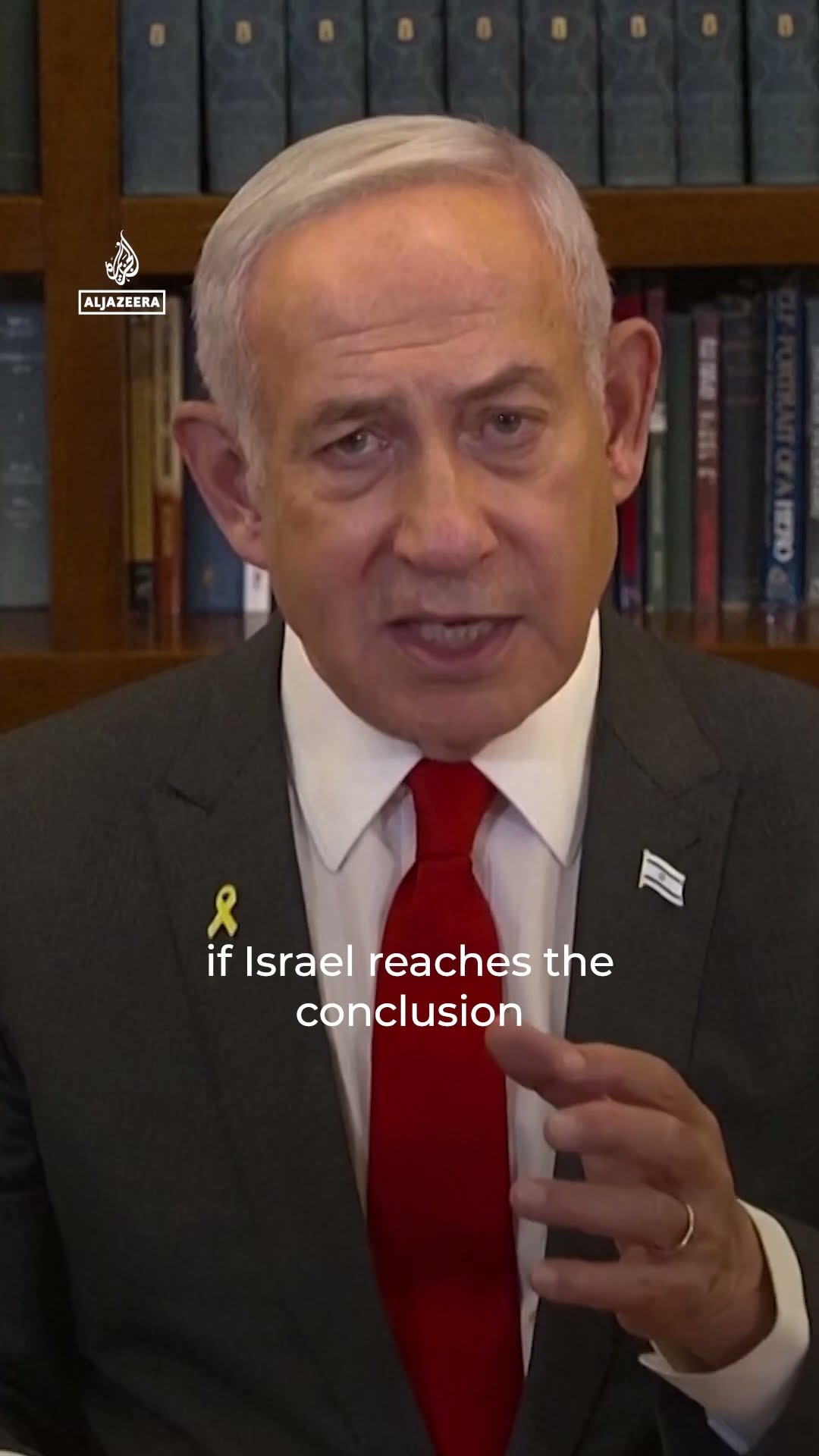 Netanyahu says Israel has a right to keep fighting in Gaza