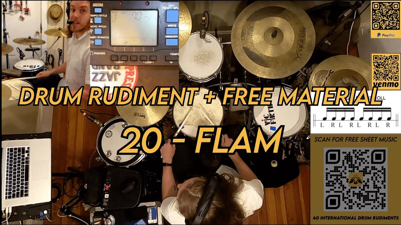 20 - Flam - Drum Rudiments - Caio Moskalkoff