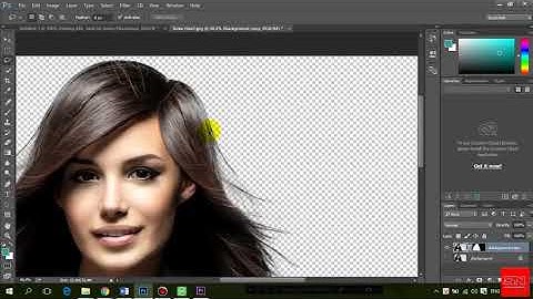 Tách tóc trong Photoshop với công cụ Refine edge   Tách tóc cực nhanh online video cutter com