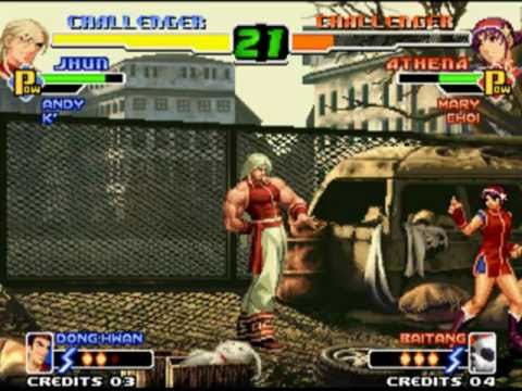 (5) KOF 2000 Basic Combos - 1 striker & 1 power st...