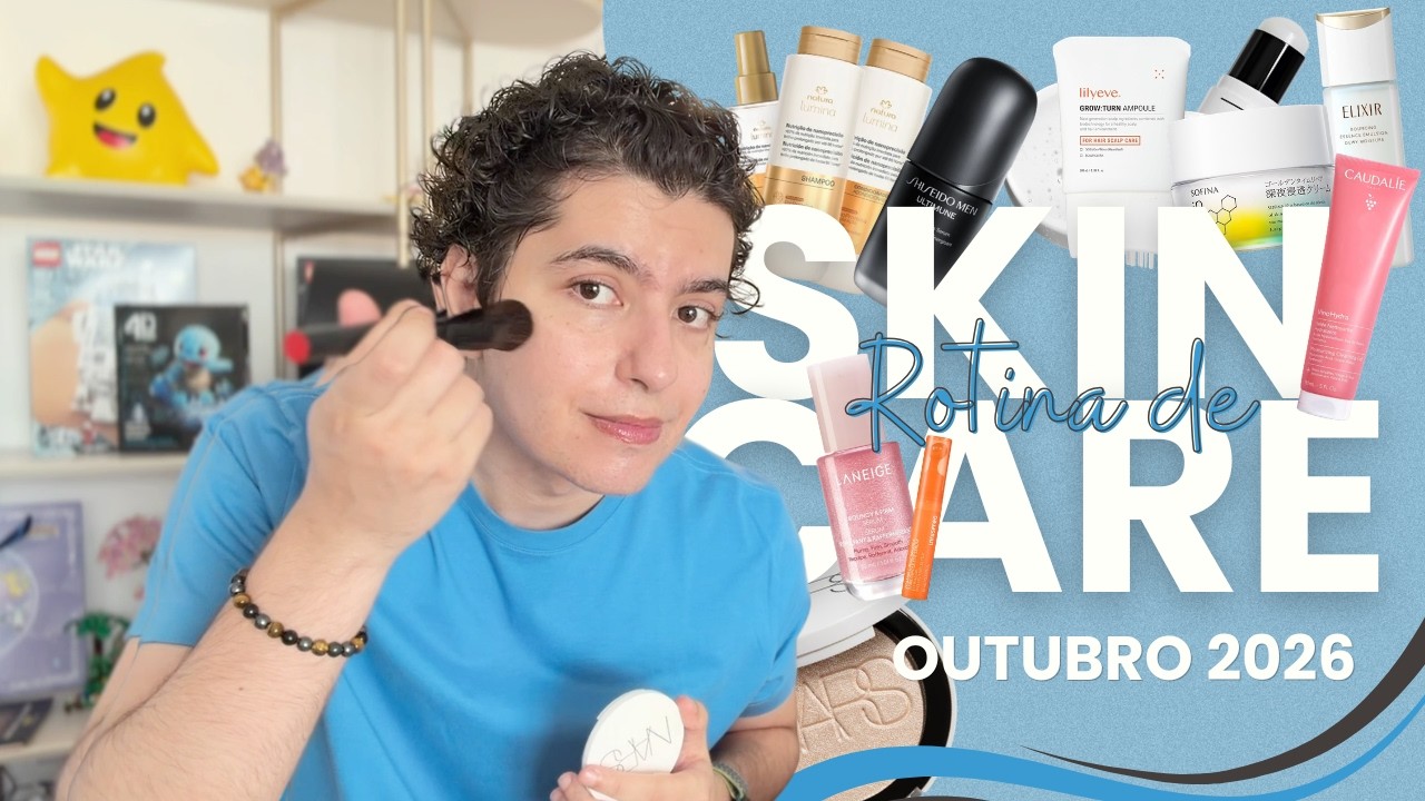 ROTINA DE SKINCARE DE OUTUBRO