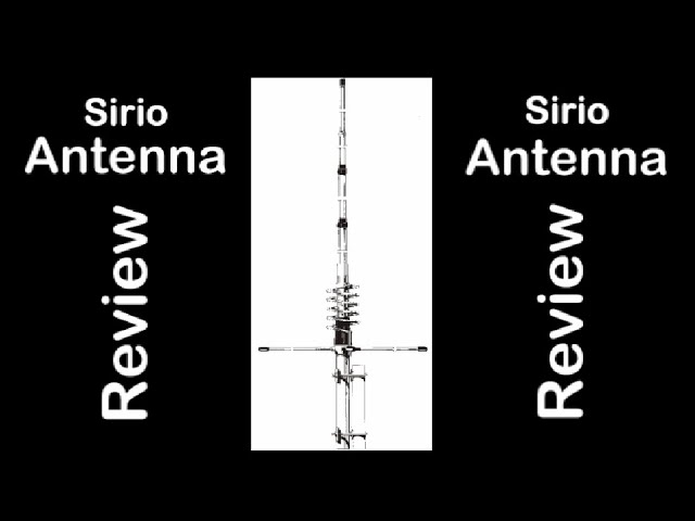 Sirio Antenne New Tornado, antenne CB Fixe 5/8 λ Ground Plane