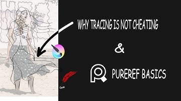 CHARACTER DESIGN | Is Tracing cheating? How to use PureRef (gather, organize, save & trace images)