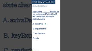 React-native FlatList #10 | React, React-native, Redux Daily Series #reactnative #js #javascript