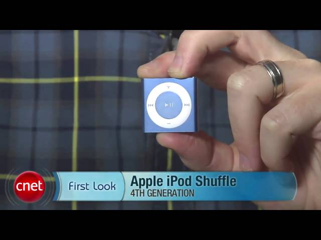 2010 iPod Shuffle 4th Generation Unveiled - The Buttons Are Back