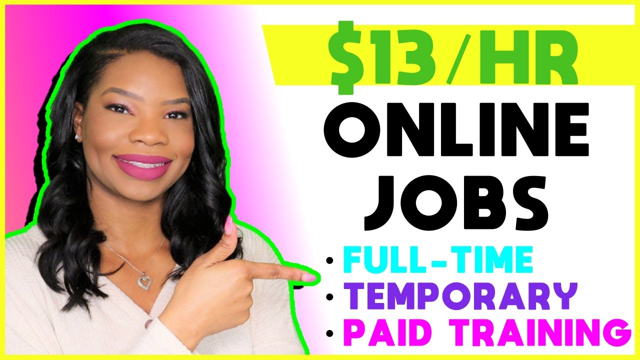 🤑 Temporary WorkFromHome Jobs! Earn Extra Cash. No Experience Needed
