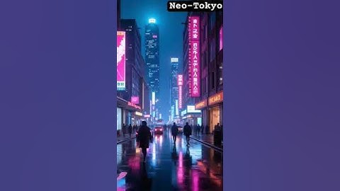 Neo-Tokyo Nights | Cyberpunk City in 15 Seconds @Short #tokyo #futuristic #ai @PixVerse_Official