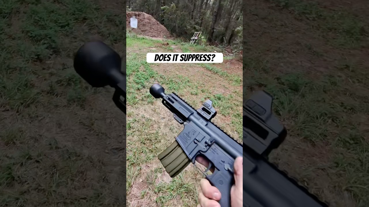 World’s Smallest 5.56 suppressor?