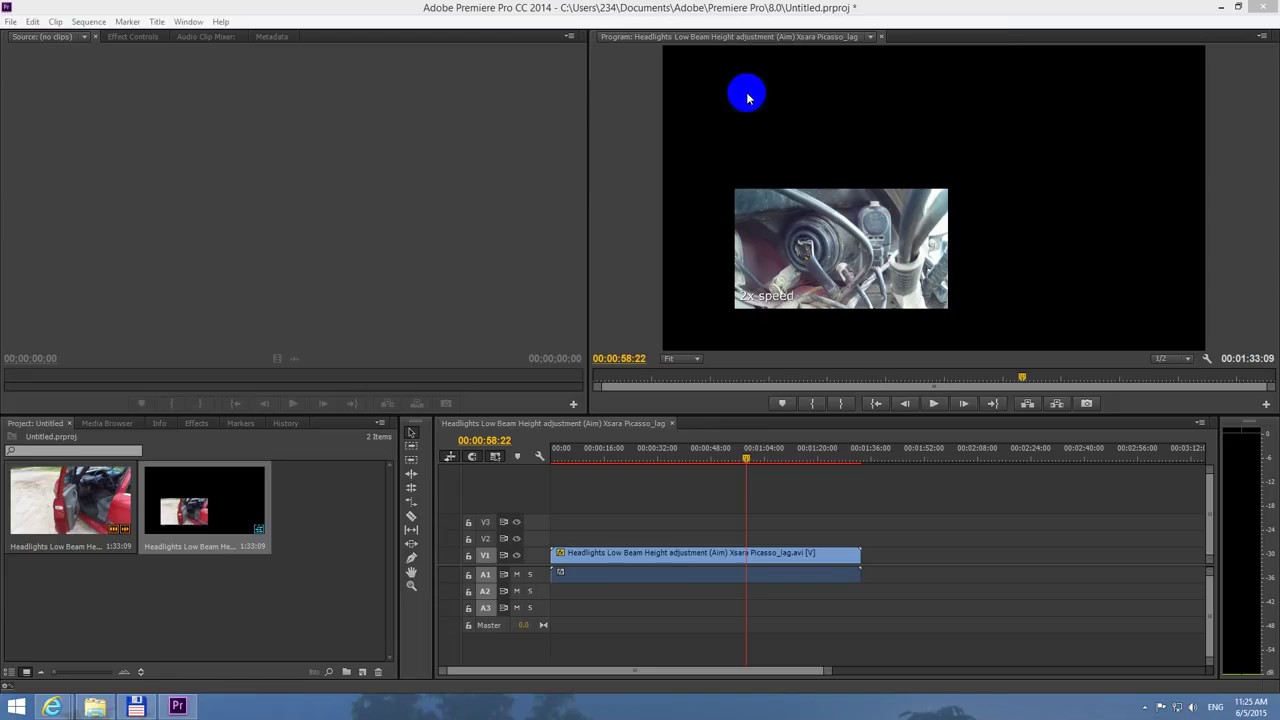 How to Fit Scale Resize a video in Adobe Premiere CC YouTube