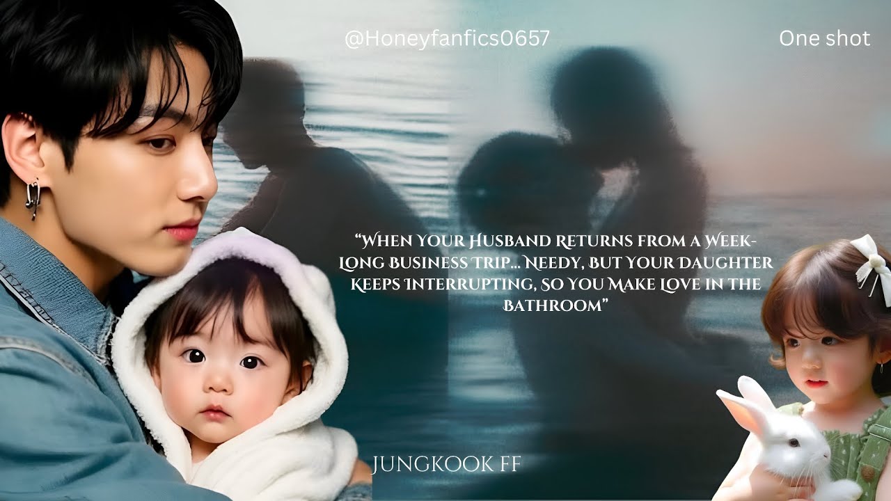 Jungkook ff/one-shot/ when your husband returns from long trip..needy.but your daughter keeps int...