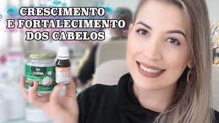 ÓLEO DE COCO + RÍCINO CRESCIMENTO E FORTALECIMENTO DOS CABELOS