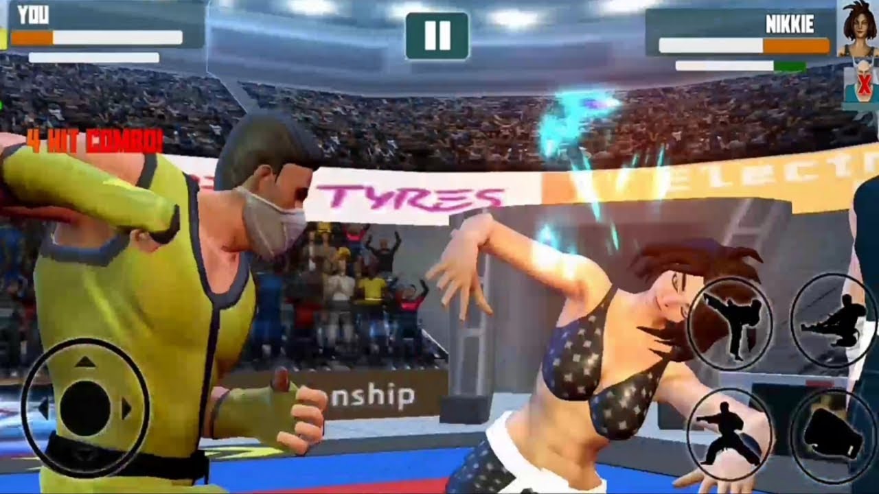 Tag Team Karate Fighting Games Pro Kung Fu Master Knockout Gameplay