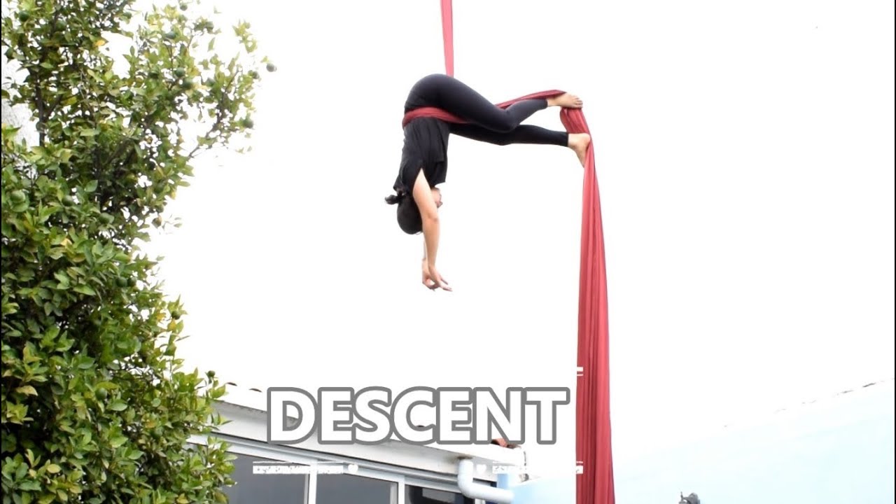 Descent | Bajada Escuadra (Aerial Silks | Danza Aérea)