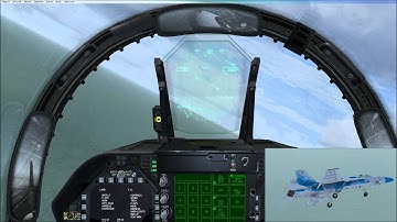 FSX - VRS SuperBug Carrier Landing Patterns