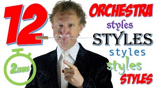 Orchestra 12 Styles In 2 Minutes Classical Music Rainer Hersch