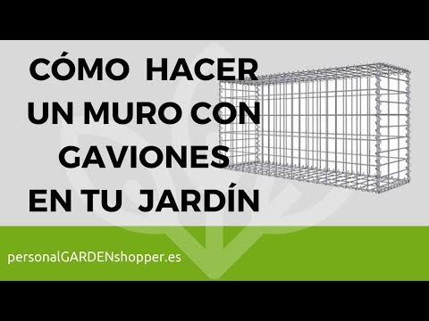 Video: Cómo construir un muro de gaviones: agregar cestas de gaviones a su jardín