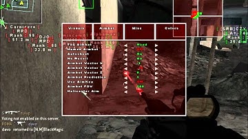Cod4 hack setting list