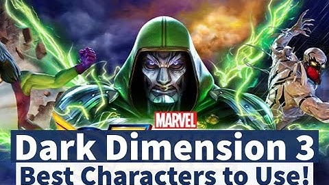 Dark Dimension 3 Tips and Tricks! Top Characters to Use! Marvel Strike Force - Free to Play