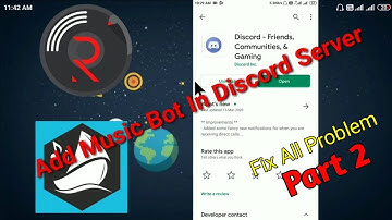 Add Music Bot In Discord Server | Apne Discord Me Music Lagaye. Part 2 Fix All Problems