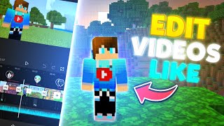 How to Edit Gaming Minecraft Videos For YouTuber in CapCut (Mobile Tutorial) 🤩