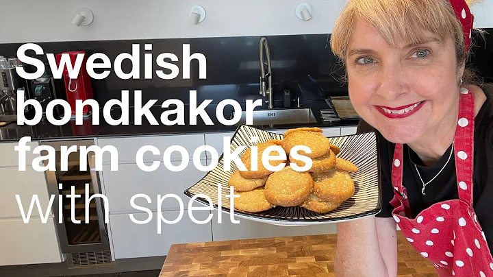 Swedish Bondkakor (Farm Cookies) with spelt flour
