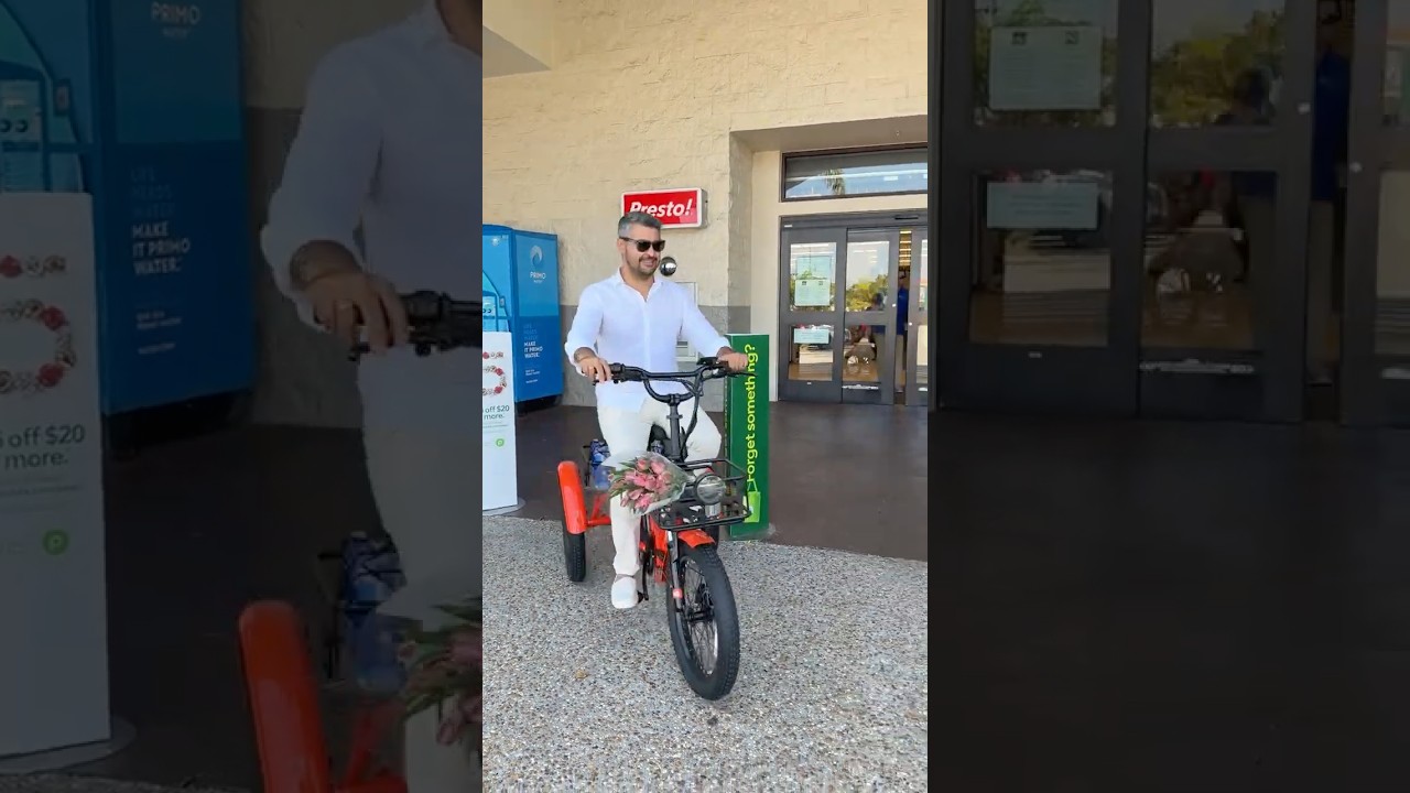 The Mooncool TK1 Folding Electric Trike