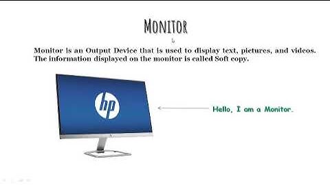 Output Devices for Class 3