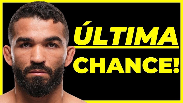 PATRICIO PITBULL EM PERIGO! ESSA É A LUTA QUE PODE SALVAR SUA CARREIRA NO UFC