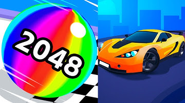 ball Run 2048 VS race master 3D🎀🪞🩰🦢Walkthrough Max Gameplay VT5787