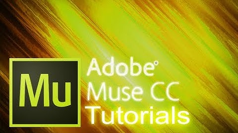 Muse CC - Tutorial for Beginners [from 0 to publishing a website]