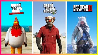 Evolution of Most Special Outfit in GTA/RDR Games! (2001 - 2024)