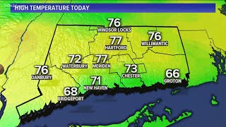 Mostly dry weekend, comfortable temps