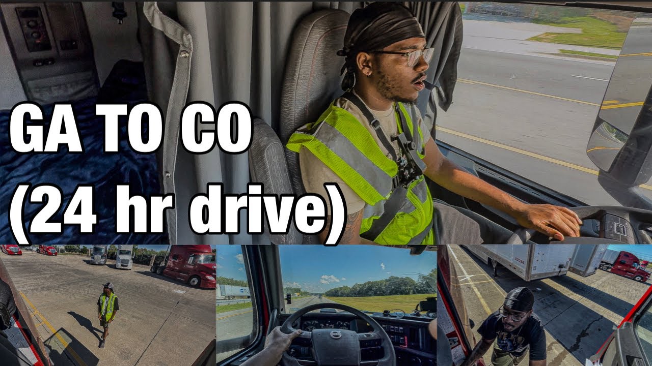 A DAY IN THE LIFE OF A 24 YEAR OLD TRUCK DRIVER | ROOKIE DRIVER | OTR ...
