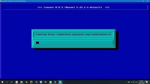 Linux / Установка Virtual Box / Установка openSUSE