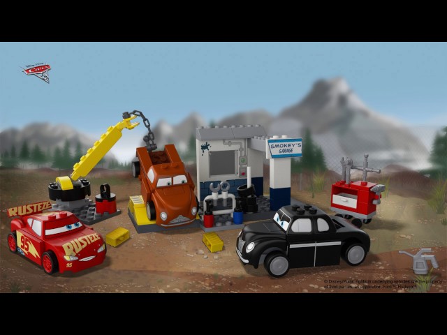 Garage - LEGO Juniors Cars -10743 - YouTube