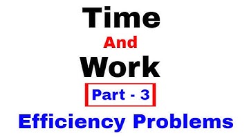 Time And Work Problems Shortcuts and Tricks [In Hindi] Part - 3