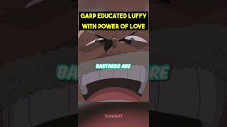 Garp educated Luffy with the power of love 🤣☠️