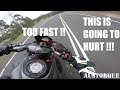 Going Too Fast Yamaha MT07 !